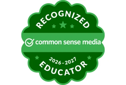 The Common Sense Media Recognized Educator badge