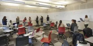 ellis hall active learning classroom