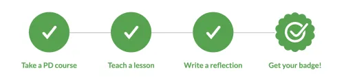 Diagram of the Common Sense Media Recognition Progress Bar