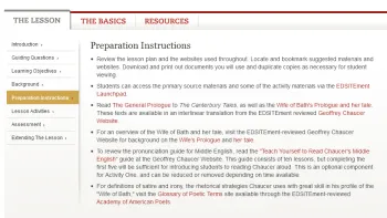 EDSITEment Review for Teachers | Common Sense Education