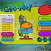 Adorable Geo-Mes use clothing and props to symbolize different features of locations around the world.