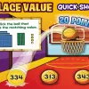 Kids learn about place value in the context of playing a basketball game.