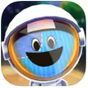 Cute bean bag characters help tell the story of Apollo 11.