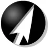 Padlet logo of a paper crane on a black background.