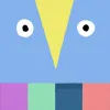 Padlet logo of a paper crane on a black background.