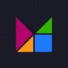 Padlet logo of a paper crane on a black background.