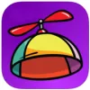 Padlet logo of a paper crane on a black background.