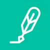 Padlet logo of a paper crane on a black background.