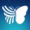 Padlet logo of a paper crane on a black background.