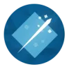 Padlet logo of a paper crane on a black background.