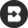Padlet logo of a paper crane on a black background.
